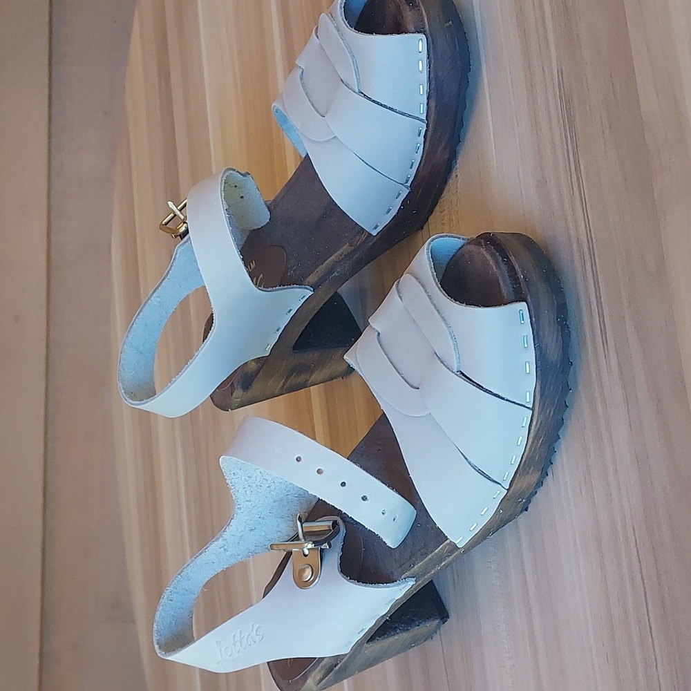 Lotta From Stockholm Peep Toe Clogs - Picture 5 of 8